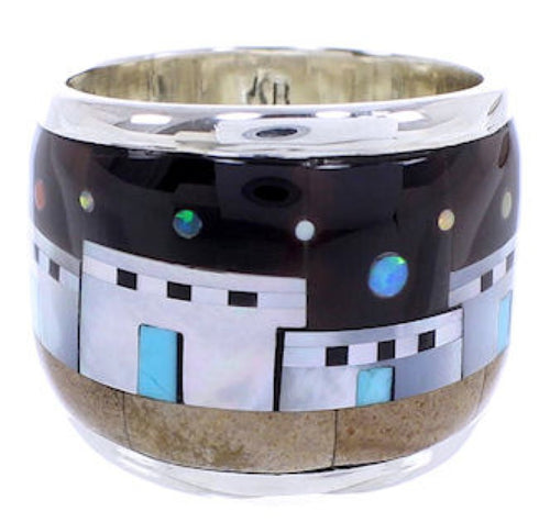 Multicolor Jewelry Native American Design Ring Size 6-1/2 YS71258